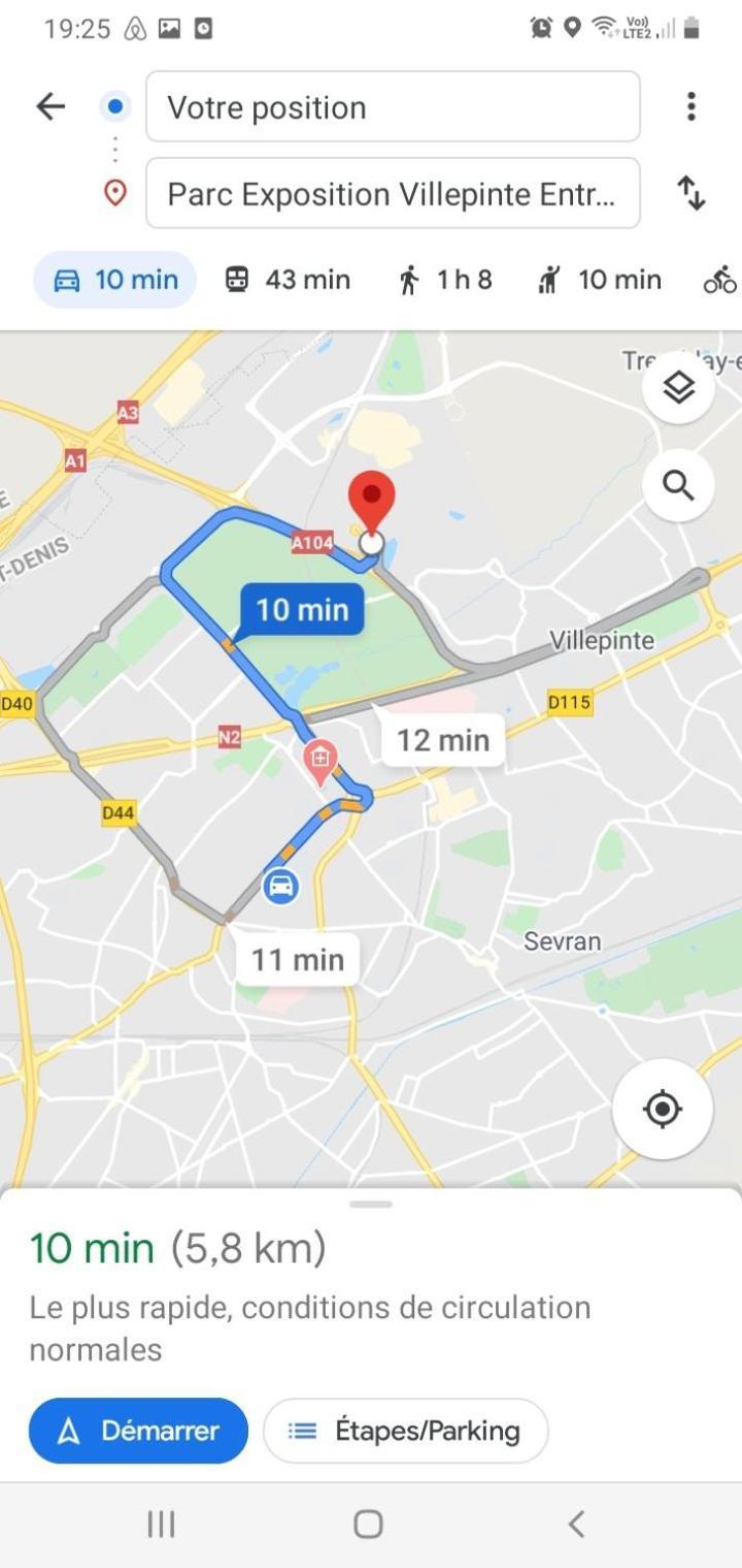 L'Escapade Parisienne Lejlighed Aulnay-sous-Bois Eksteriør billede
