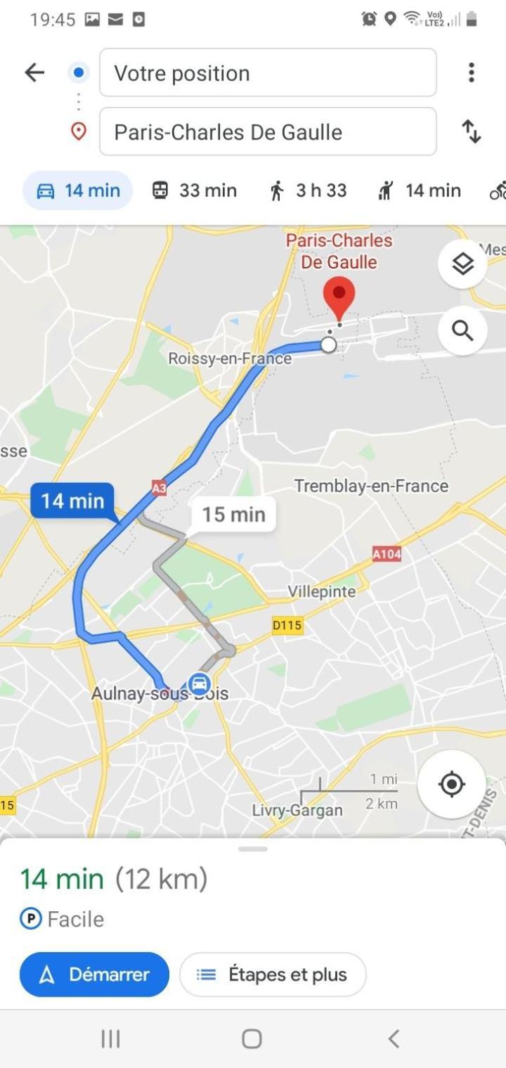 L'Escapade Parisienne Lejlighed Aulnay-sous-Bois Eksteriør billede